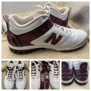 New Balance Men’s shoes US Size 15 White Wine Straps Included BB8026MR  Nice